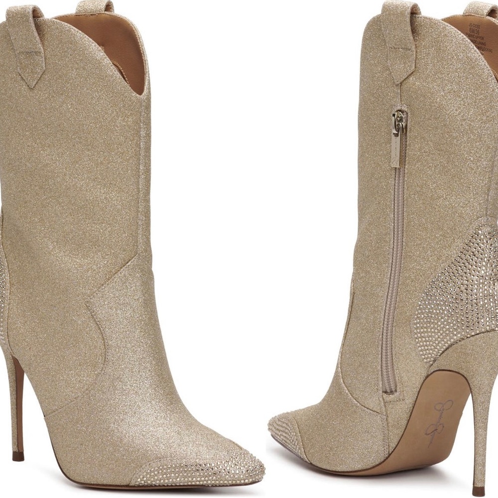 Jessica Simpson Cicee Western boot - Picture 3 of 5